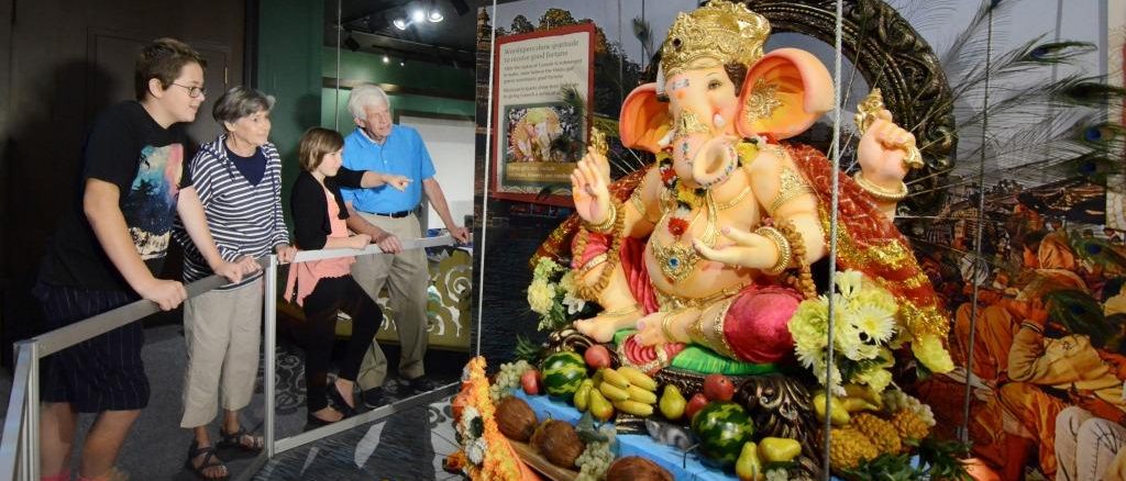 Ganesha display at The Childrens Museum of Indianapolis 2015